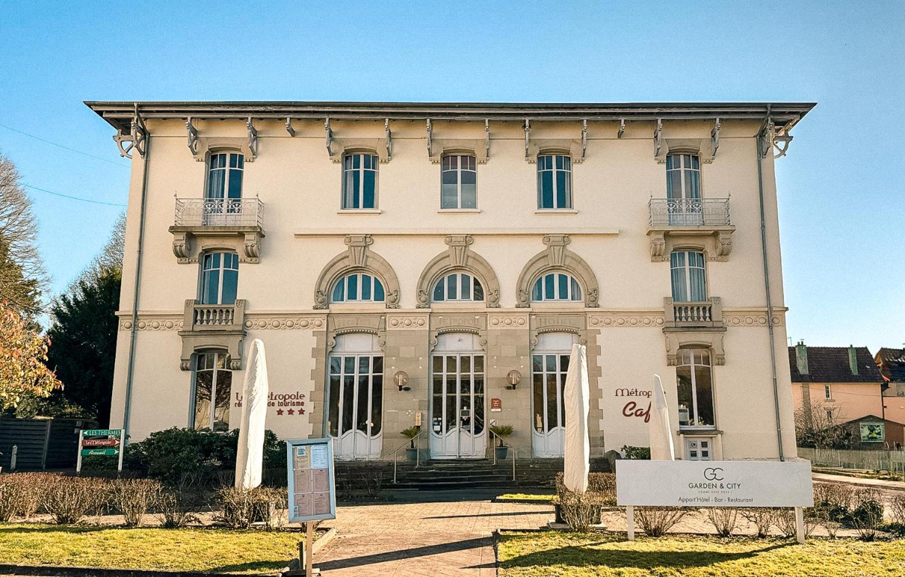 Garden & City Luxeuil Ex Le Metropole Et Les Thermes Exterior foto